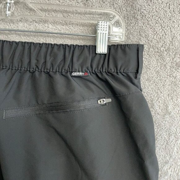 NWOT Gerry Men's Size 34 Black Polyester Tech Cargo Shorts - Picture 6 of 9